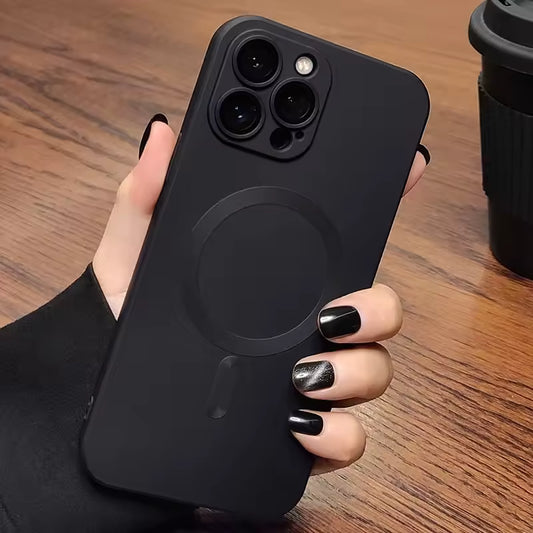 Funda Silicona Mate para iPhone con MagSafe – Protección Premium Antihuellas